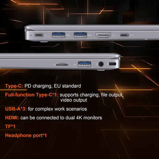 RNRUO 15.6inch Laptop AMD 3020e 4.40Ghz 18GB RAM  256GB ROM Computer