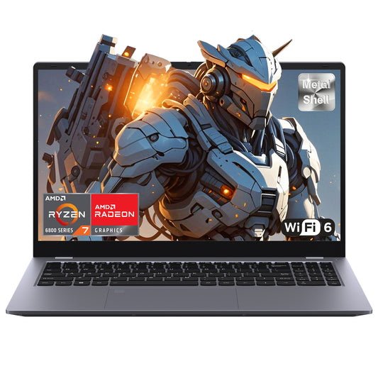 RNRUO 15.6inch Laptop AMD R7-6800H 4.40Ghz 16GB RAM  512GB ROM Computer